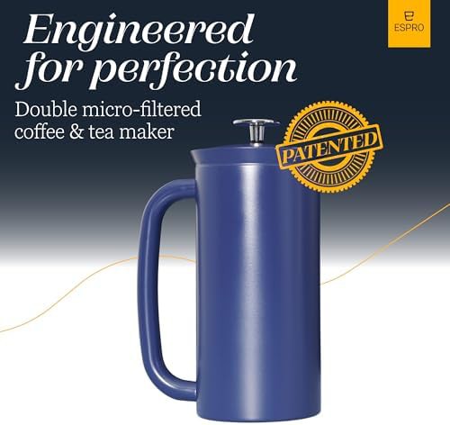 Aegean blue P7 French press 18oz — photo 3