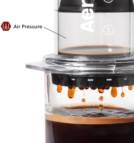 Clear Black Travel Coffee and Espresso Maker — photo 4