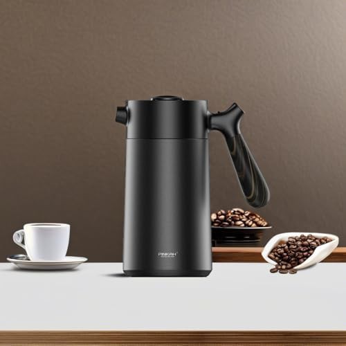 Matte Black Double Walled Insulated Press — photo 5