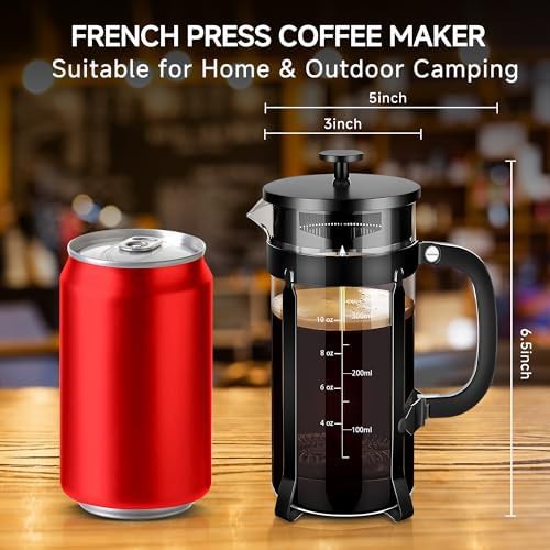 Copper 12oz stainless steel tea press — photo 4