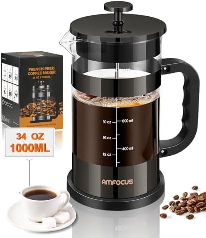 Dark pewter classic coffee press 34 oz