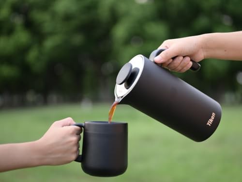 Black Vacuum Insulated Stainless Steel Press — photo 4
