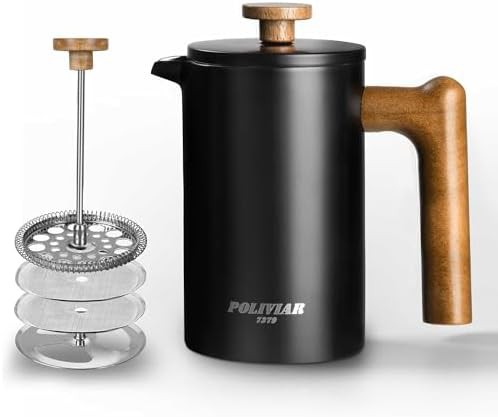 Black Camping Coffee Press 21 oz
