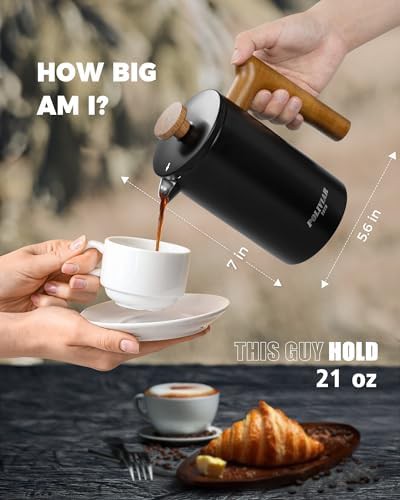 Black Camping Coffee Press 21 oz — photo 5