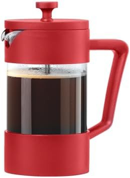 Red Five Cup Press with Stainless Lid