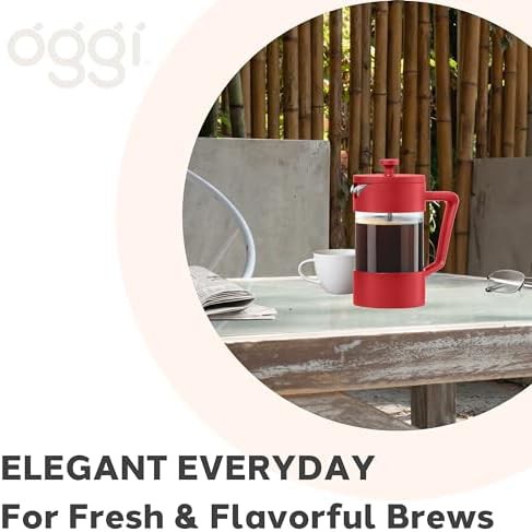 Red Five Cup Press with Stainless Lid — photo 4