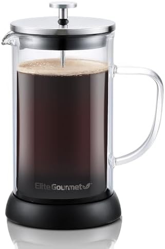 Cold Brew Glass French Press 34oz