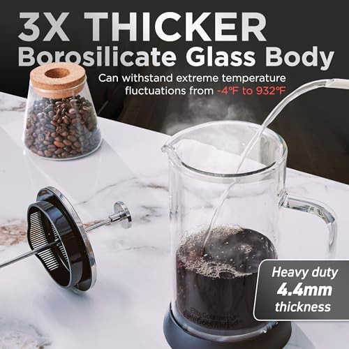 Cold Brew Glass French Press 34oz — photo 5