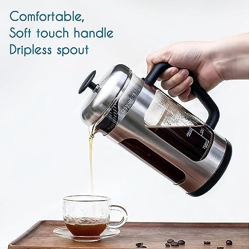 Easyworkz 34 oz french press silver spoon — photo 4