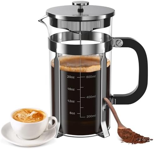 Large Borosilicate Glass Cold Brew Press