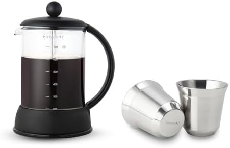 Eclipse 27 oz french press demitasse bundle