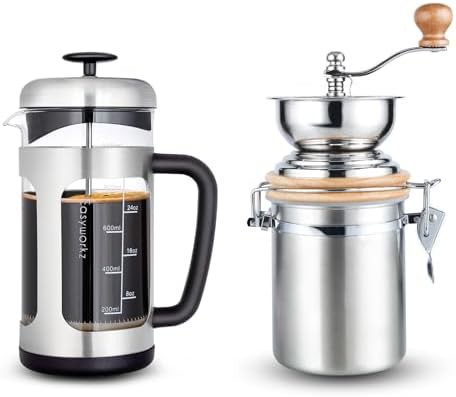 Easyworkz stainless french press grinder kit