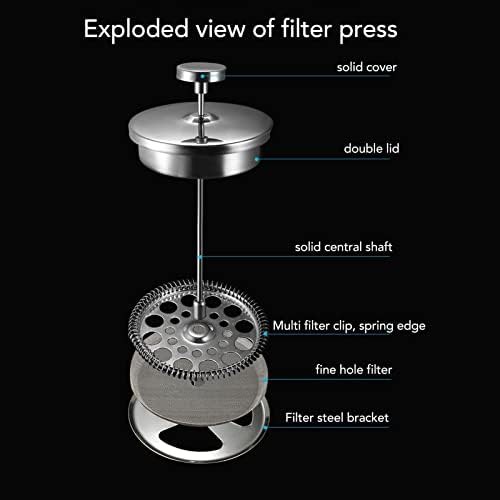 Double Layer Insulated Stainless Steel Press — photo 3