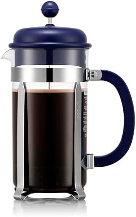 Midnight blue caffettiera french press 34 oz