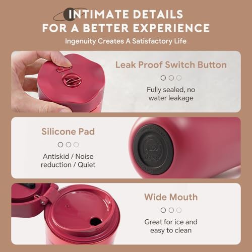Vacuum Insulated Portable Travel Coffee Maker — photo 4