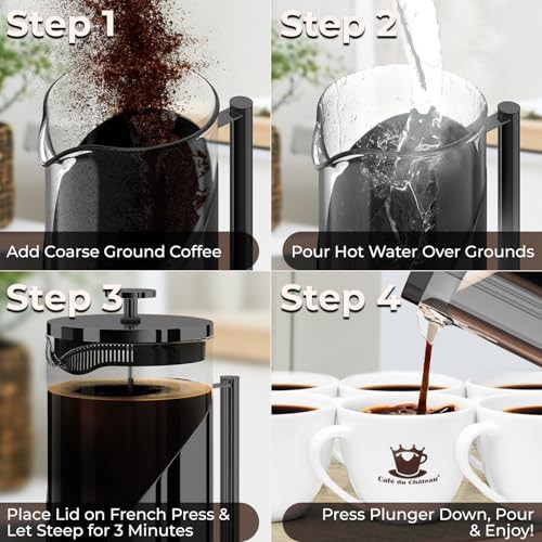 Insulated Stainless Steel Coffee Press with Filtration — photo 5