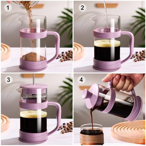 Mini Stainless Steel Camping Coffee Press — photo 5
