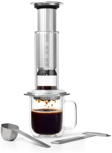 Premium Glass and Stainless Steel Silver Press