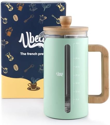 Mint Green Press with Bamboo Handle