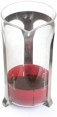 Glass French press with grounds catcher — photo 3