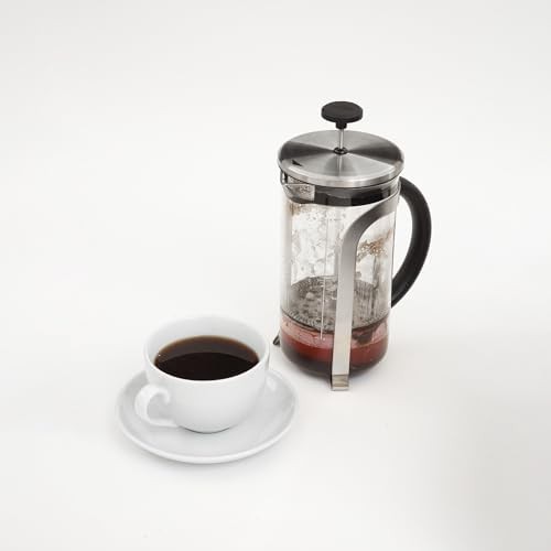 Glass French press with grounds catcher — photo 5