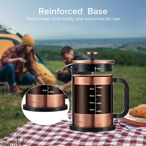 Large Thickened Glass Coffee Press 51 oz — photo 4