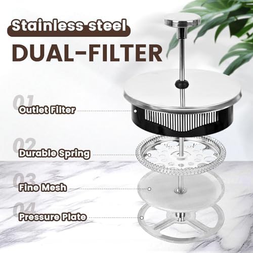 Modern Glass Coffee Press for Office Use — photo 3
