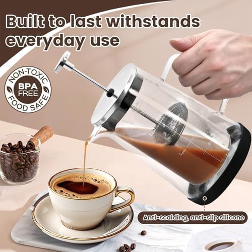 Modern Glass Coffee Press for Office Use — photo 5