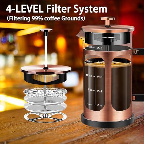 Copper 21oz cold brew coffee and tea pot — photo 3