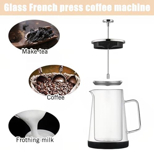Double Wall Insulated Glass Coffee Press — photo 5