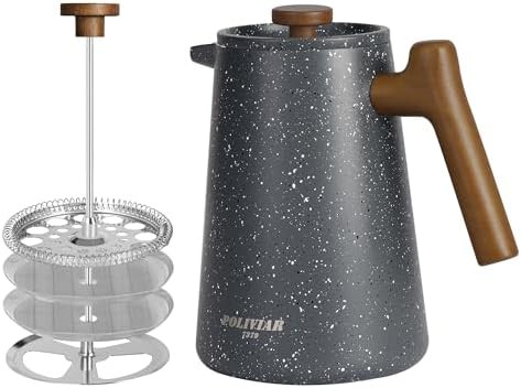 Classic Silver Double Wall Press 34 oz