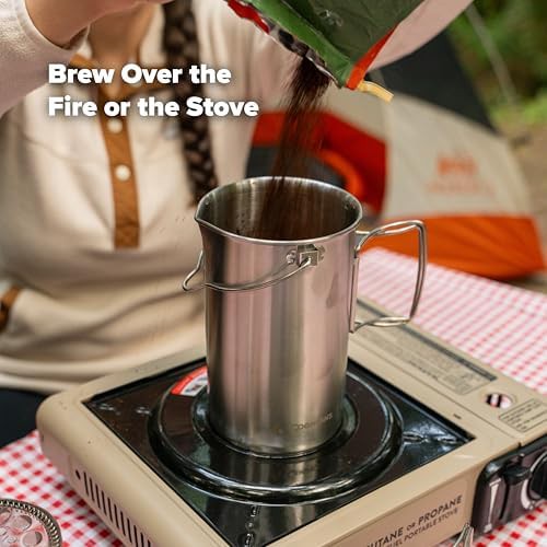 Stovetop Safe Camping Coffee Press 32oz — photo 3