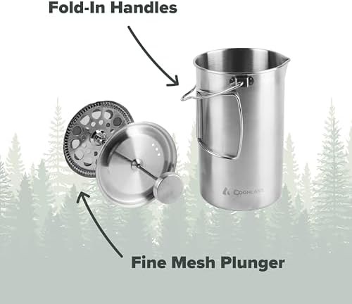 Stovetop Safe Camping Coffee Press 32oz — photo 5