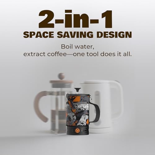 Electric Portable Camping Coffee Maker and Kettle — photo 4