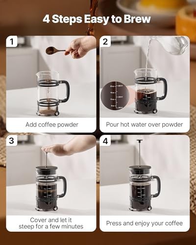 Black Large Glass Camping and Tea Maker — photo 4