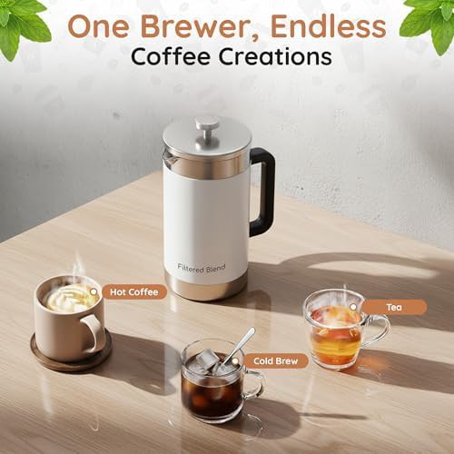 Filtered blend white dual filter 54 oz press — photo 4