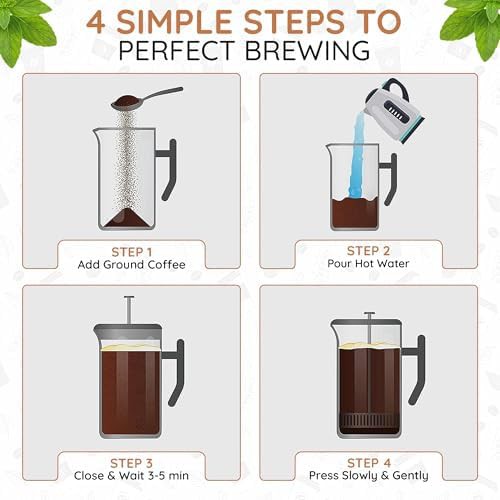 Filtered blend white dual filter 54 oz press — photo 5