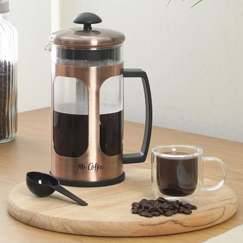 Copper Frame Borosilicate Glass Coffee Maker — photo 5