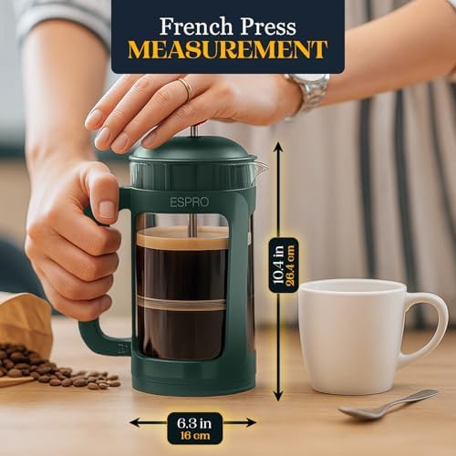 Green P3 French press 32oz — photo 3