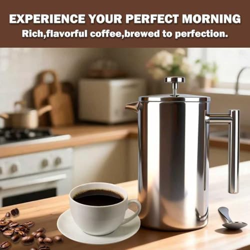 Extra large stainless steel double walled press — photo 4