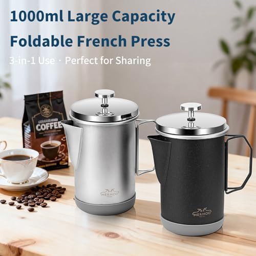 Camping Coffee Press Foldable Handle — photo 2