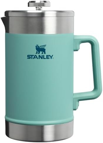 Spring green stainless French press 48 oz