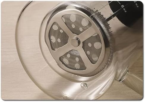 Insulated glass and steel coffee kettle press — photo 4