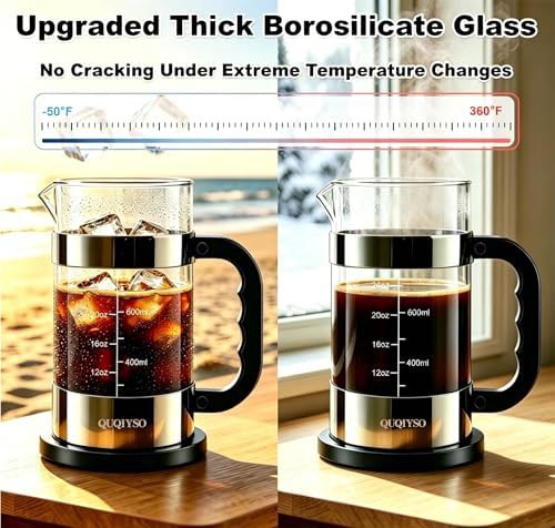 Thickened Glass Tea and Coffee Press — photo 4