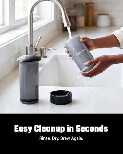 Dual Filter Manual Portable Coffee Maker — photo 5