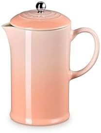 Stoneware Coffee Press in Peche Pink — photo 3