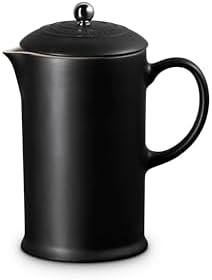 Stoneware Coffee Press in Licorice Black — photo 3