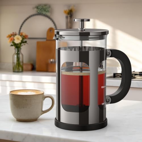Veken borosilicate glass 21 oz small pot
