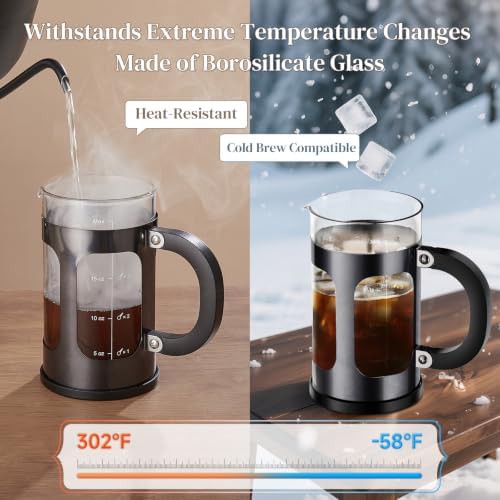 Veken borosilicate glass 21 oz small pot — photo 5