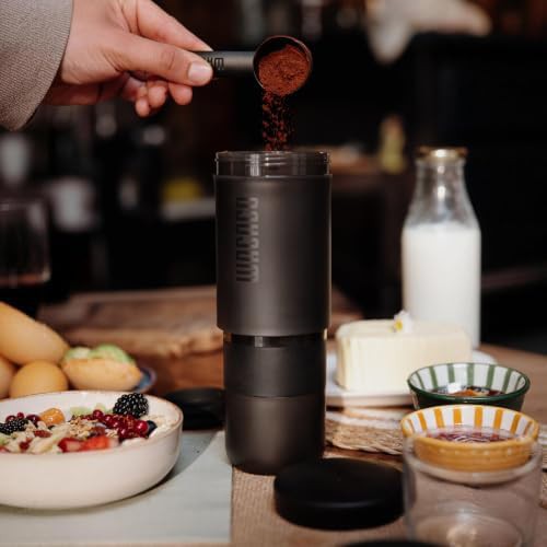 Coal black stainless steel French press — photo 4
